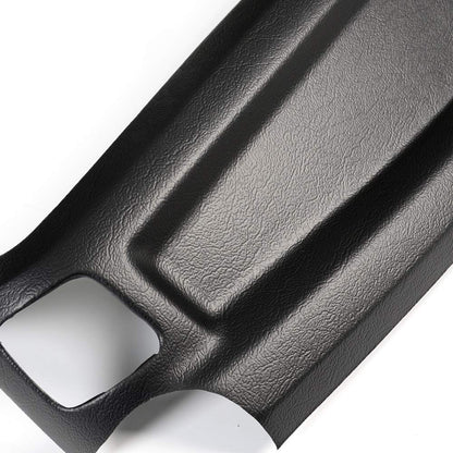 G-PLUS Molded Dashboard Dash Cover Cap Overlay Compatible with Dodge Ram 1500 2002-2005/Ram 2500 3500 2003-2005 Front Section ABS 2 Pieces Kit Black