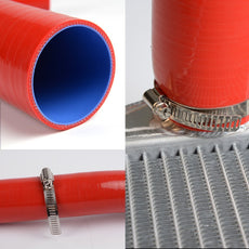 G-PLUS Radiator Hose Kit for MINI Cooper 1990-2000 Silicone Red Side View