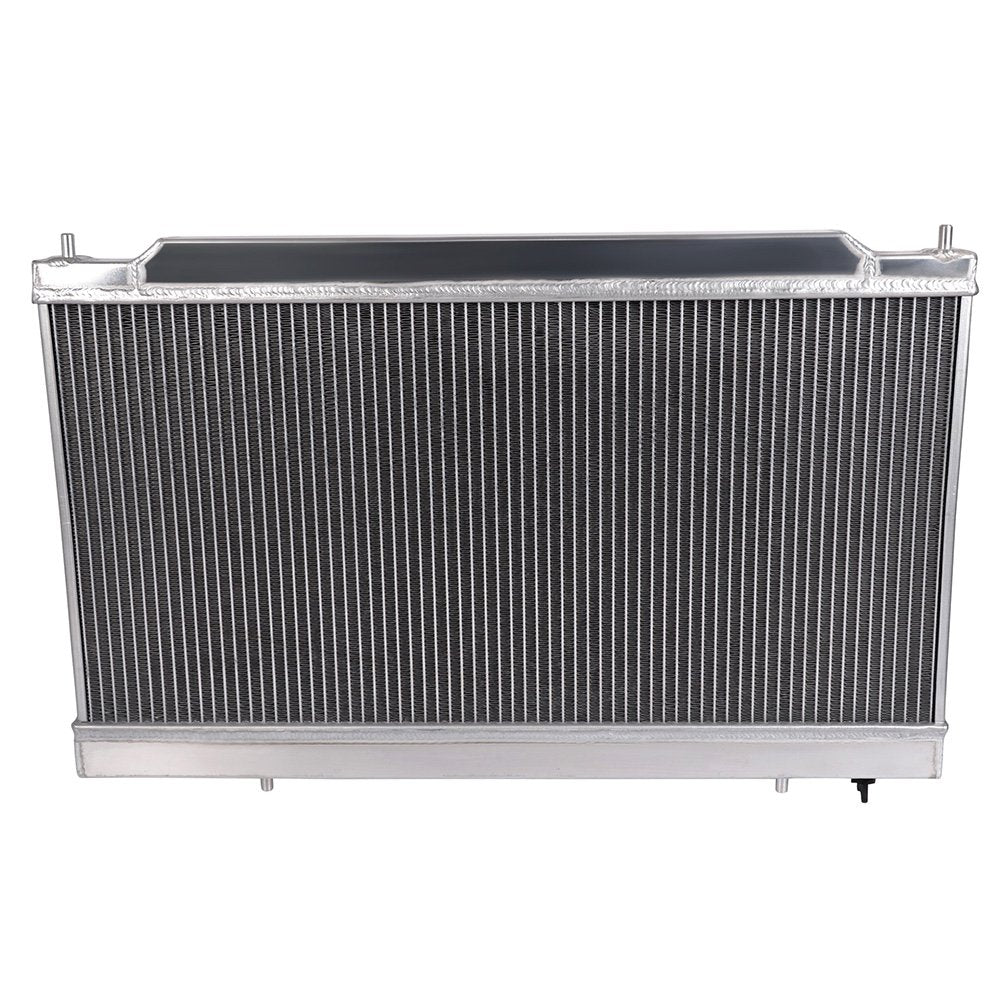 2 Row Core Full Aluminum Racing Radiator Replacement For Mitsubishi Eclipse GS-T GSX TURBO 2 Gen 1995-1999 / For Eagle Talon MT/MANUAL 1995-1999 Only