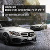 G-PLUS Headlight Lens Cover Compatible with Benz C-Class W205 C180 C200 C260L 2015 2016 2017 Left & Right Side A2059067303, A2059067403 Front Headlamp Lens Cover Clear