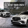 G-PLUS Headlight Lens Cover Compatible with Benz GLC Class W253 X253 2019 2020 2021 2022 Left & Right Front Headlamp Lens Cover Clear