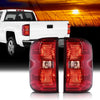 G-PLUS Tail Lights Assembly Brake Lights w/Wiring Harness Taillights,Compatible with Chevy Silverado 1500 2500 HD/GMC Sierra 3500 HD 2016-2019, Red Lens 23295939 23295938 Luces traseras