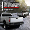 G-PLUS Side Rail Molding Covers Compatible with Ford F250 F350 F450 F550 Super Duty 2002-2016 Fit Models with 6 3/4 FT Truck Bed 2C3Z99291A40BAA 2C3Z99291A41BAA Black