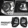 G-PLUS HID/Xenon Projector Headlights Left+Right Without Ballast & D3S Bulb Compatible with Chevy Blazer 2019-2021 Fit Models with Factory HID/Xenon Clear Lens Chrome Housing Only GM2502492, GM2503492