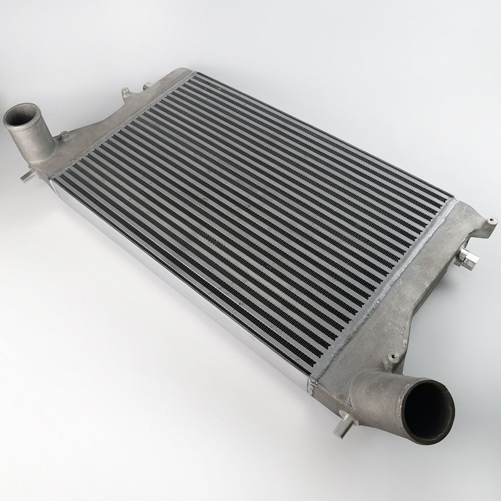 G-PLUS Bolt-On Aluminum Side Mount Intercooler Compatible With 2002-2005 VW Compatible With JETTA GOLF GTI MK4 1.8T Turbo Kit