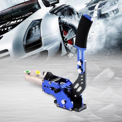 G-PLUS Hydraulic Handbrake Master Cylinder 3/4, E-Brake Racing Parking Emergency Brake Lever Handle Blue
