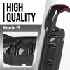 G-PLUS Rear Diffuser Compatible with BMW G30 5 Series 2017 2018 2019 2020 2021 2022 2023 Only Fit Models with M Sport Bumper Carbon Fiber Black