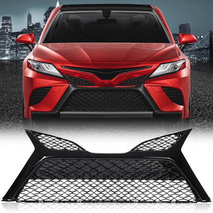 G-PLUS Front Bumper Lower Grille Compatible with Toyota Camry SE XSE 2018 2019 2020 5310206520, TO1036185