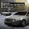 G-PLUS Front Bumper Cover Fascia Compatible with Volvo S60 T5 2012-2013 / T6 2011-2013 398025015, VO1000200 Black