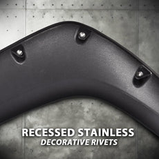 G-PLUS Fender Flares for Chevy Silverado 1500 2500HD 3500HD 2007-2014 Textured Product Details