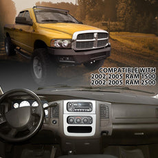 G-PLUS Center Radio Bezel Trim Panel for Dodge Ram 1500 2002-2005 Beige Front View
