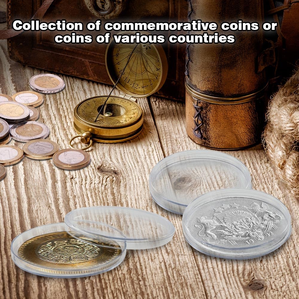 G-PLUS Capsule Holder Fit for Queen Beasts 10 Oz Dragon Silver Coin 89.2mm / 7.16 Long Term Holder