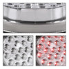 G-PLUS Clear Lens Red LED Light Marker Turn Signal Light Lamp w/Base universal