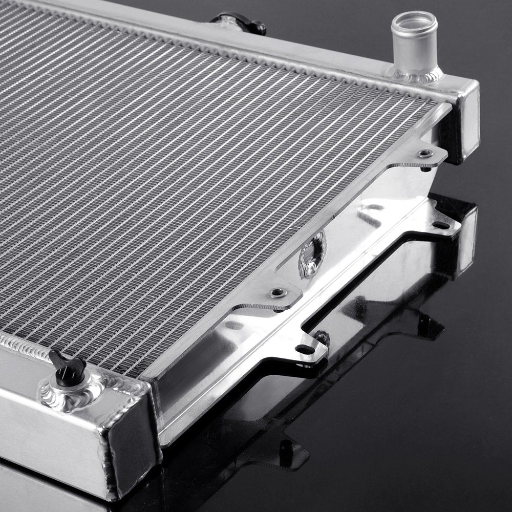G-PLUS Cooling Radiator Racing Aluminum Compatible with 1984-1995 Toyota Pickup 4Runner 2.4l L4 85 86 87 88 89 90