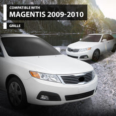 G-PLUS Front Grille with Chrome Trim for Kia Magentis Optima 2009-2010 Front View
