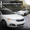 G-PLUS Front Grille W/Chrome Trim, Compatible with Kia Magentis (submodel: LX, LX Premium, SX)/ Optima (submodel: EX, LX, SX) 2009-2010, 863502G500, KI1200136