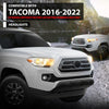G-PLUS Headlights Assembly Compatible with Toyota Tacoma 2016-2022, Headlamps w/o LED DRL,Left & Right Clear Lens Chrome Housing Amber Reflector,faros delanteros TO2502242, TO2503242