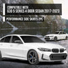 G-PLUS Side Skirts Body Kit Compatible with BMW G20 3-Series 2019 2020 2021 2022 2023 Glossy Black 2Pcs