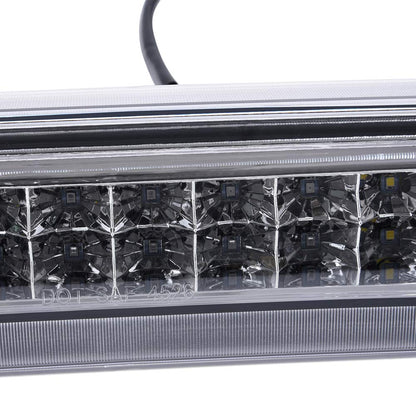 G-PLUS High Mount LED 3rd Brake Light Compatible with Chevy Silverado GMC Sierra 2014 2015 2016 2017 2018 Rear Tail Cargo Lamp Waterproof Clear Lens