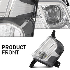 G-PLUS LED Fog Light Assembly for Ford Edge 2019-2024 Left Clear Close-up View