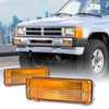 G-PLUS Turn Signal Light Orange Compatible with 84-88 Toyota 8151089130, 8152089130