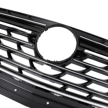 G-PLUS Front Bumper Upper Grille Chrome Black Compatible with Buick Envision Avenir 2021 2022 2023 84899914