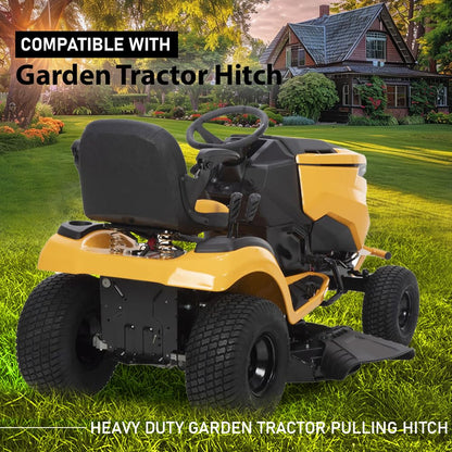G-PLUS Adjustable Pulling Hitch Compatible with Heavy Duty Garden Tractor Cub Cadet w/Hardware