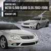 G-PLUS Headlight Lens Cover Compatible with Benz W230 SL500 SL600 SL55 2003-2008 Left & Right Pair Front Headlamp Lens Cover Clear