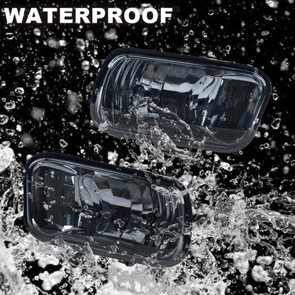G-PLUS Front Bumper Fog Light Compatible with Dodge Ram 1500 2500 3500 2011-2012/Fit Dodge Ram 2500 3500 2010/Fit Dodge Ram 1500 2009-2010 Smoke Lens 55372734AB 55372735AB