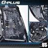 G-PLUS Headlights Assembly Compatible with Toyota Tacoma 2005 2006 20007 2008 2009 2010 2011 Bumper Headlamps Smoky Lens Chrome Housing Clear Reflector,faros delanteros