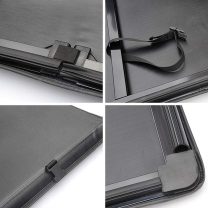 G-PLUS T3 Lock Tri-Fold 6Ft Truck Tonneau Cover Replacement for 2015-2020 Chevy Colorado/GMC Canyon,Short Bed 6' Black
