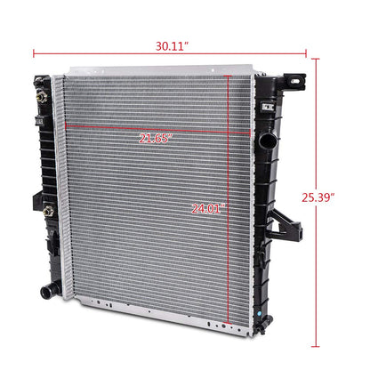 G-PLUS High Performance Cooling Radiator Compatible with Ford Ranger Mazda B2300 2.3L 2001-2011