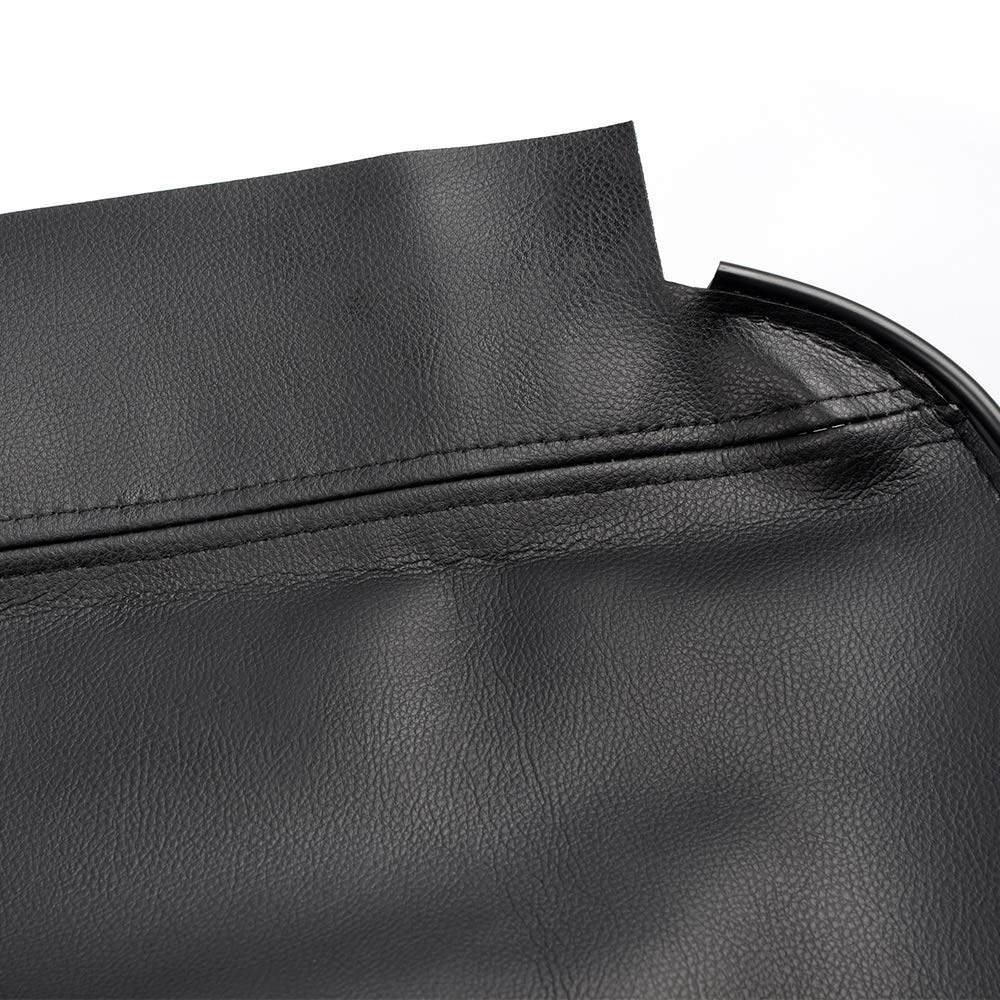 G-PLUS Center Console Lid Armrest Cover Replacement Compatible with Dodge Ram 1500 2500 3500 2002-2008 Leather Black