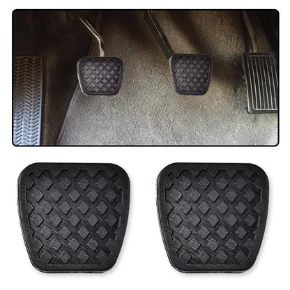 G-PLUS Brake & Clutch Pedal Pad Cover Compatible with 1976-2015 Honda Accord / 1984-2015 Civic / 1984-1990 CRX / 2002-2006 CR-V / 2003-2010 Element / 1979-2001 Prelude,46545-SA5-000 2PCS