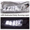 G-PLUS Double Color LED Fog Lights Lamps DRL W/Bulbs Compatible with 2015-2017 Toyota Camry XSE XLE TO2531153,TO2530153 8151006050, 8152006050
