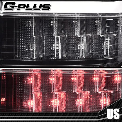 G-PLUS Tail Light Compatible With 2016 2017 2018 Nissan Altima S/SV/SL 4-Door Sedan DC 12V,(NOT Fit Altima SR Model), Brake Rear Lamp Chrome Housing,Driver Side (Left) Luces TraserasAssembly