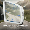 G-PLUS Rear View Side Mirror w/o Blind Spot Driver and Passenger Side Compatible with Benz M GL Class ML63 ML350 ML300 ML500 W164 X164 GL350 GL450 GL550 2005-2011 1648105193 1648104693 White