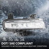 G-PLUS LED Front Right Fog Lights Lamp Assembly, Compatible with Ford Explorer 2020-2024 (Except Timberline Model), Passenger Side, LB5Z15200C, LB5Z15200D