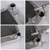 Aluminum Racing Cooling Radiator Stop Leak Compatible For FORD MUSTANG GT/GTS/SVT 3.8L 5.0L 1994-1995