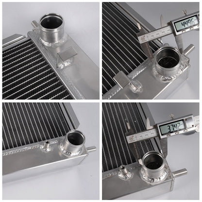 Aluminum Racing Cooling Radiator Stop Leak Compatible For FORD MUSTANG GT/GTS/SVT 3.8L 5.0L 1994-1995
