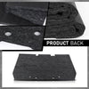 G-PLUS Black Hood Insulation Heat Blanket Pad 1/2" with Clips Compatible with Range Rover Classic 1987-1995