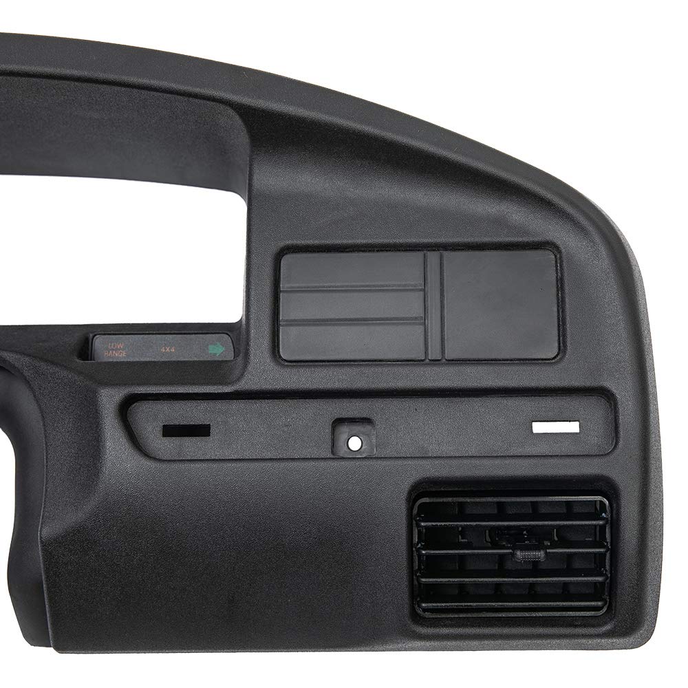 G-PLUS Dashboard Dash Panel Bezel Compatible with Ford F150 F250 F350 and Super Duty 1992-1997 WITH Gas Engine ONLY Dash Cover