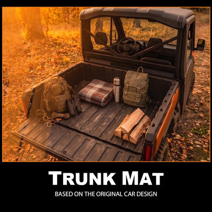 G-PLUS TPE Floor Mats Fit Can-Am Defender HD5/HD8/HD10 2016-2025 1st & 3rd Row Truck Accessories Cargo Liners All Weather Protection 3PCS Black Alfombras para Carro