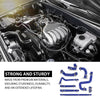 G-PLUS Silicone Heater Hose Kit Compatible with Toyota 4Runner 3.4L 1996-2002 W/Rear Heater Blue