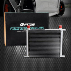 G-PLUS 28 Row Oil Cooler for Universal AN10-10AN Aluminum