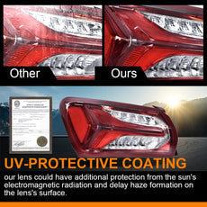 G-PLUS LED Tail Light for Chevy Malibu 2019-2022 Left Driver Side Close-up View