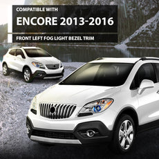 G-PLUS Fog Light Bezel Trim for Buick Encore 2013-2016 Driver Side Front View