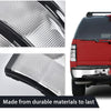 G-PLUS Tail Lights Assembly w/o Wiring Harness Fit Chevy Silverado 2500 HD 3500 HD/GMC Sierra 3500 HD 2016 2017 2018 2019 Left & Right Rear Brake Lamps, GM2800293 GM2801293, Dark Red Lens