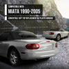 G-PLUS Convertible Soft Top w/Plastic Window Compatible with Mazda Miata 1990-2005 Black