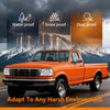G-PLUS Headlights Fit 1992-1996 Bronco/1992-1996 Ford F150 F250 F350 Super Duty,97 9th Old Body Style Headlamps w/Corner Signal Clear Lens Chrome Housing Clear Reflector,faros delanteros